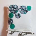 White Decorative Cover For Pillows..